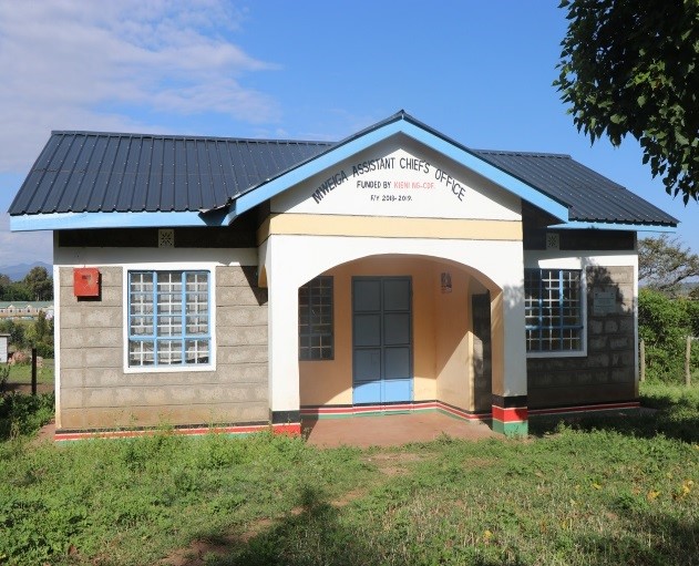 Mweiga Assistant chief office construction